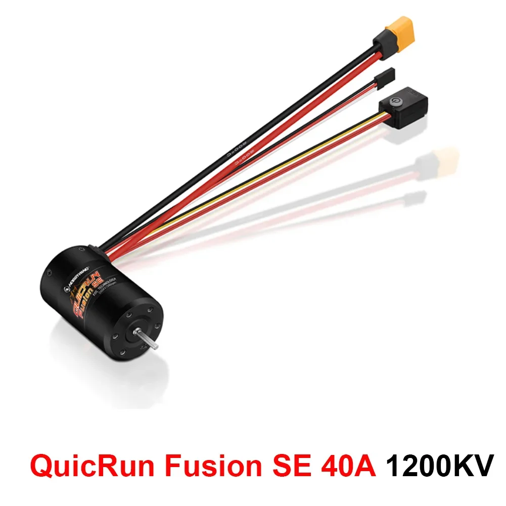 Hobbywing QuicRun Fusion SE 1200KV / 1800KV Sensored Brushless Motor Built In 40A ESC 2 in 1 Waterproof For 1/10 climbing car image 3