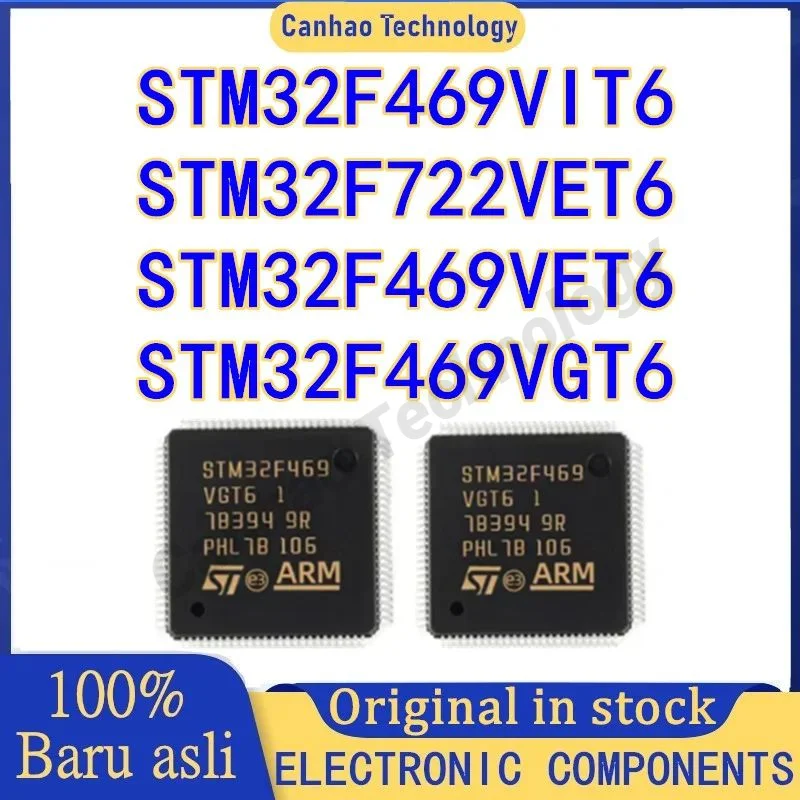 

STM32F469VET6 STM32F469VGT6 STM32F469VIT6 STM32F722VET6 STM32F469VE STM32F469VG STM32F469VI STM32F722VE STM IC MCU Chip LQFP-100