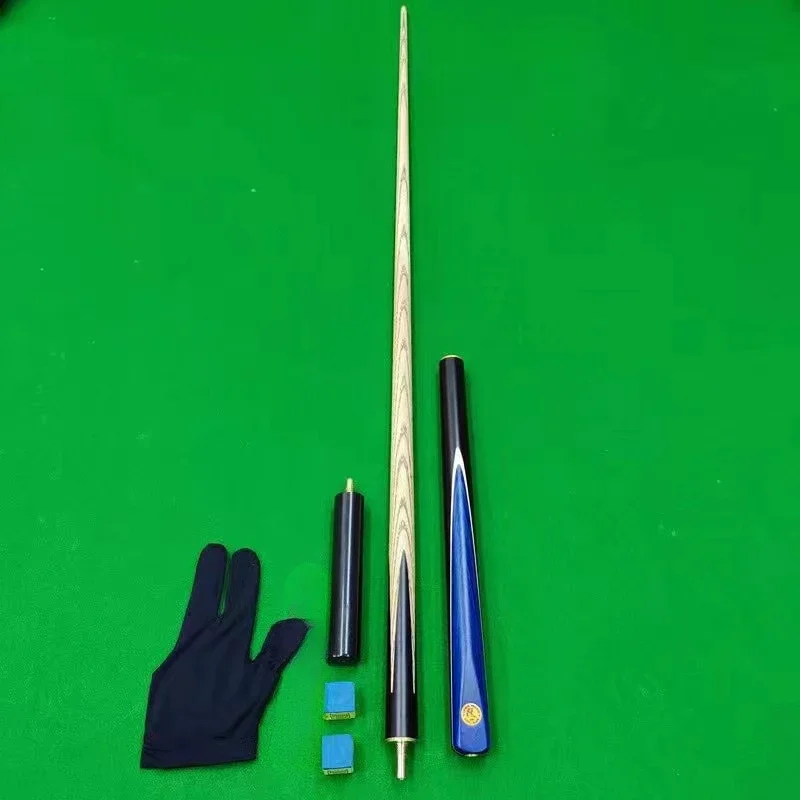 High quality handmade snooker  billiard pool stick snooker cue for omin 1 piece 3/4 jointed 9 mm