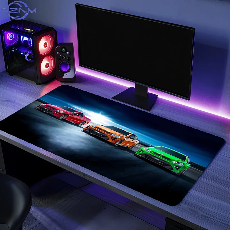 HSV (2) Large Gaming Mouse Pad Non-Slip Rubber Base Smooth Surface Suitable for Office And Home Desk Gaming Desk Additions Soft