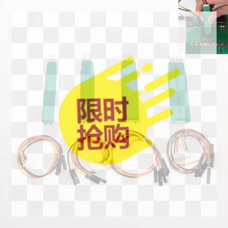 【BA】2.54mm 2.0mm 3P 4P 5P 6P Spring Test Needle Pin Program STC STM32 STM8 Chip Machine Burning Write Microcontroller Programmi