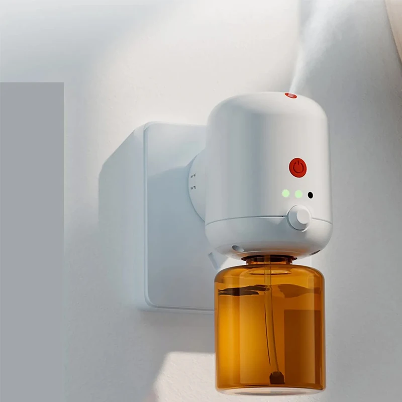 

Factory Price 130ML Cold Atomization Essential Oil Diffuser Waterless Bluetooth Hotel Wall Plug-in Scent Fragrance Machine