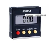 Digital display angle ruler with magnetic inclinometer Angle measurement level meter High precision digital display protractor