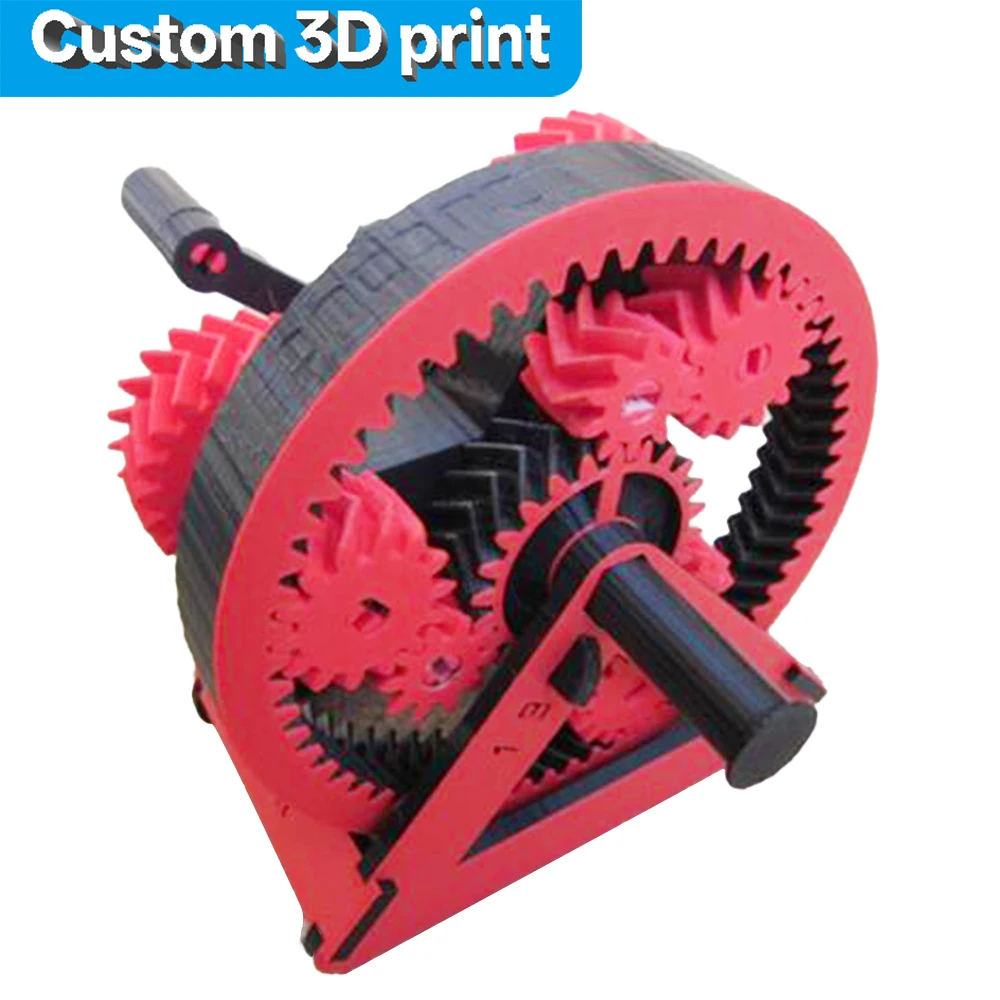 Custom OEM 3D printing services, complex metal and plastic parts, rapid prototyping and additive manufacturing 3d files
