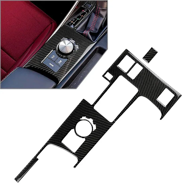 

LHD – Carbon Fiber Car Gear Shift Box Cover Panel Decoration Accessories for Lexus