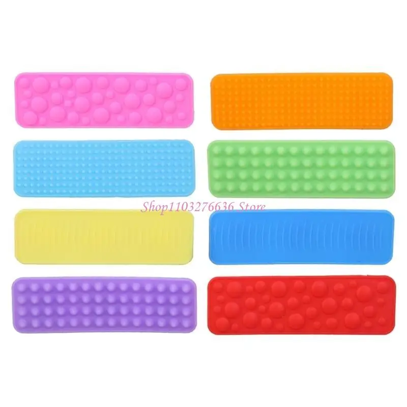 R6FD 8pcs لعبة حسية منصات الحسية للأطفال الإغاثة من القلق وتهدئة لعبة الاسترخاء
