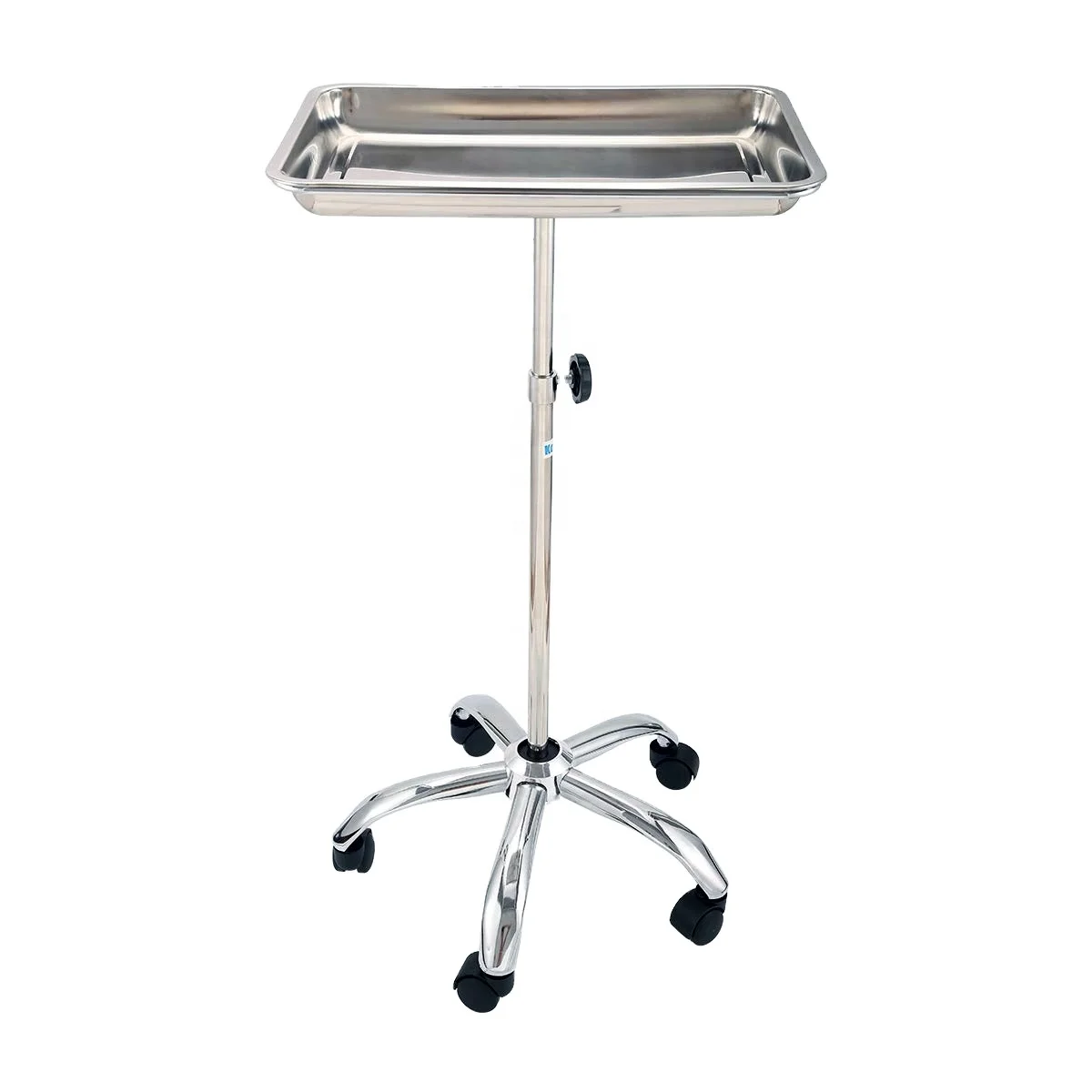 

Lexison High Quality Height adjustable Stainless Steel Multi functional Auxiliary Table Cart with castors