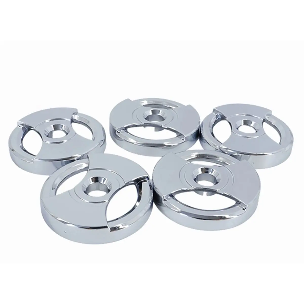 B72ABG 5Pcs 45 RPM Adapter Record Player Vinyl Record Adapter for 7 Inch Vinyl Record Player Dome Turntable Phonograph Audio