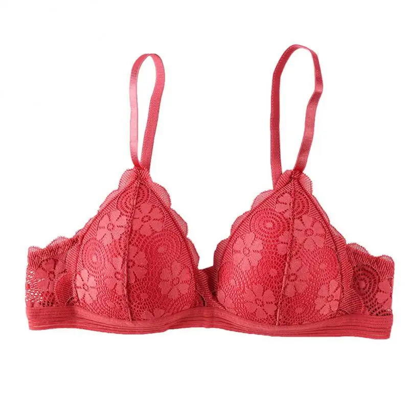 1PCS Underwear Three-dimensional Cup Cultivate Ones Moral Character Strapless Bra Lace Back Lingerie Bra