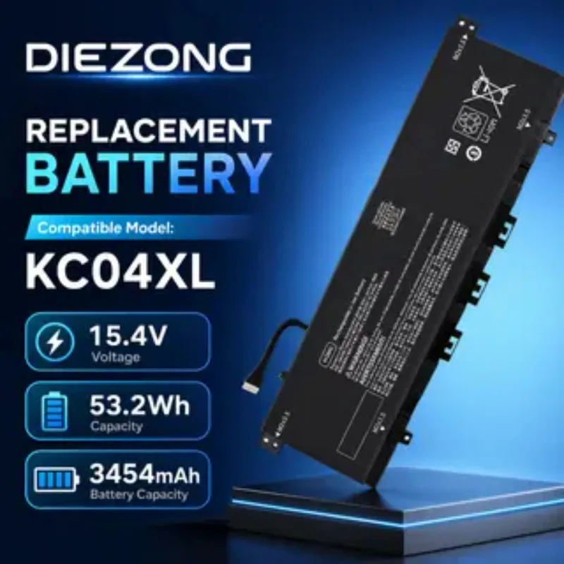 

KC04XL 15.4V 53.2WH 3454mAh Battery for HP HP ENVYX360 13-ag0007AU/047AU Ah1002TX KC04XL Compatible Fast Shipping Fast Charging