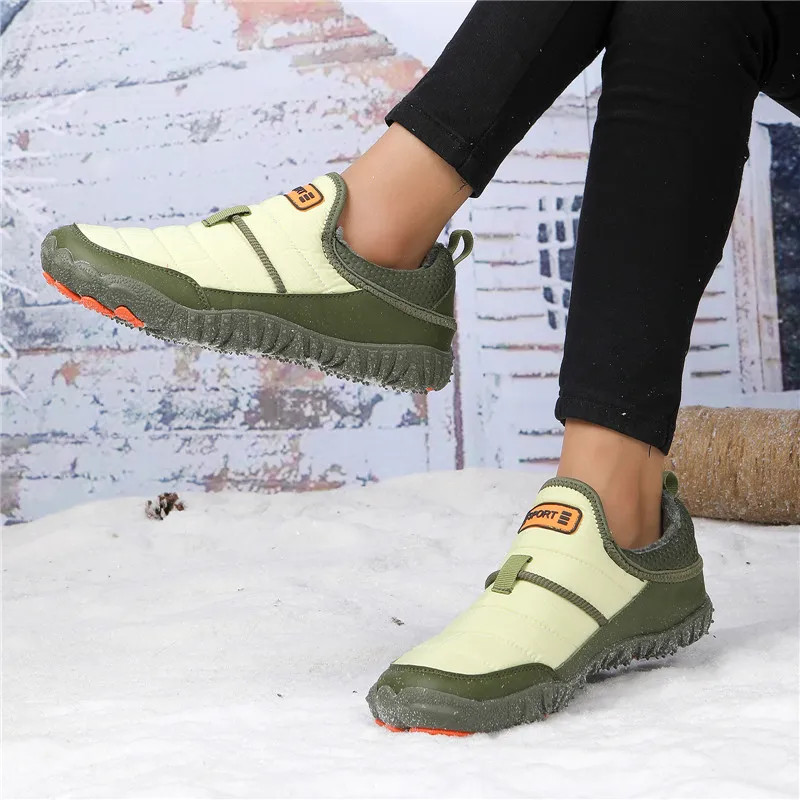 Womens Mens Winter Snow Boots | Warm Ankle Booties with Arch Support | Zero Drop Sole |Wide Toe Box Walking Hiking Outdoor Shoes