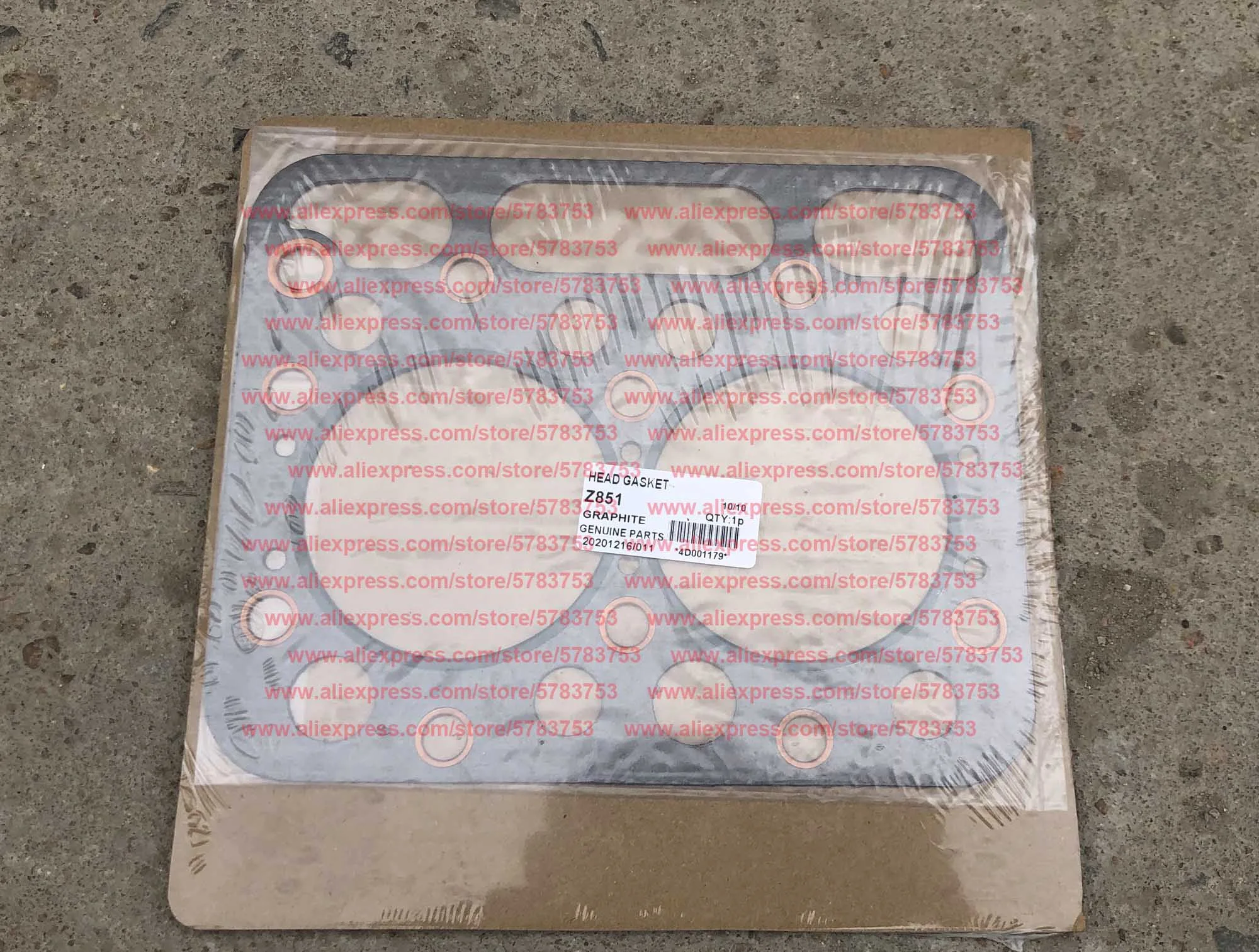 Kubota Z851 Cylinder Head Gasket , Kubota Z851 engine parts
