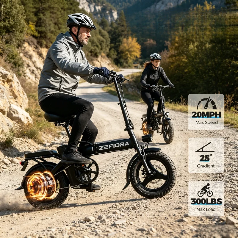 Adult Electric Bike for Household Daily Use, UL2849 Safety Certified, Adjustable Seat & Front Brake, Factory Original, US Warehouse Shipping image 15