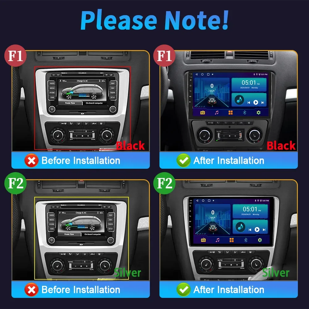 Sistema operativo Android para Skoda Octavia 2 A5 2004-2013 Radio de coche Multimedia Automotiva reproductor de vídeo navegación 4G GPS pantalla estéreo Carplay