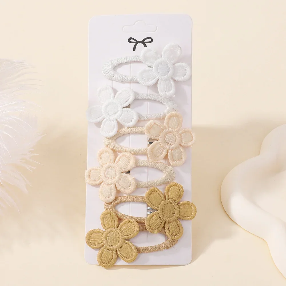 6Pcs/Set Cute Daisy Flower Hai – Baby Products Set recenzja i cena