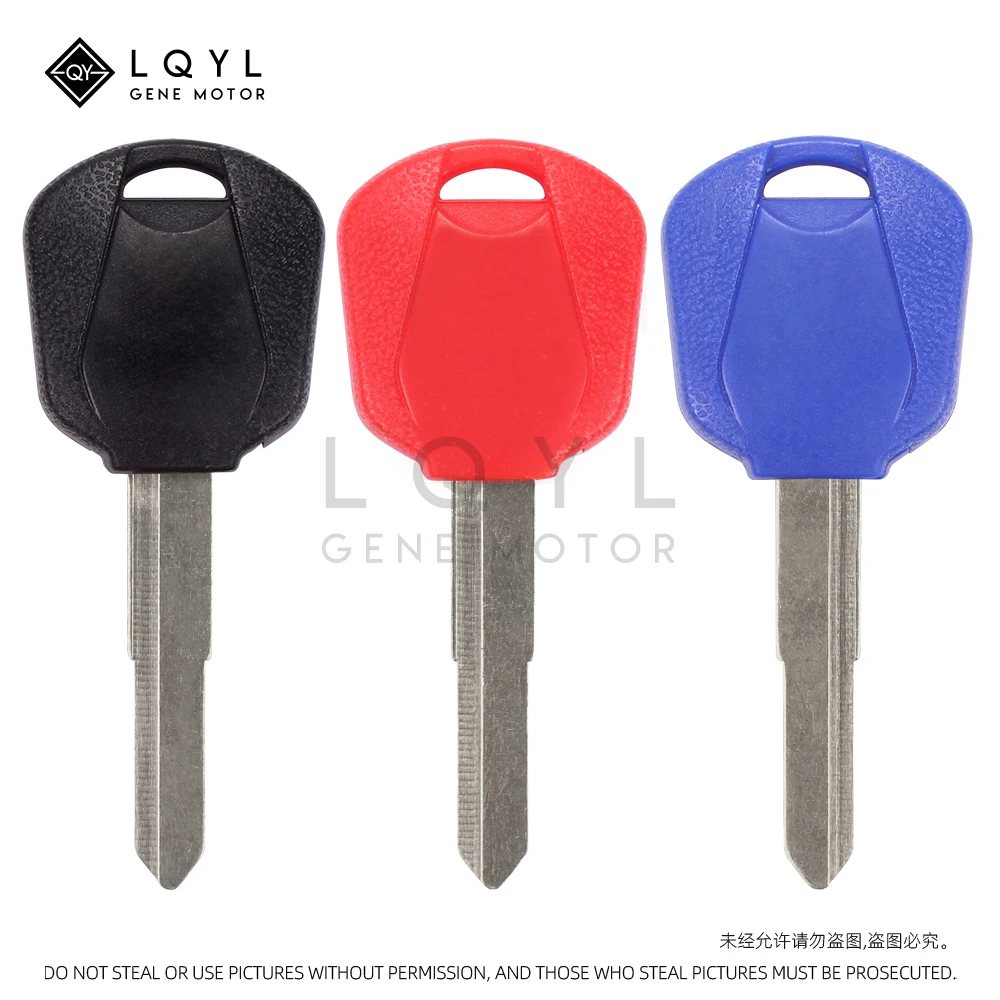 3Pcs New Blank Key Motorcycle Replace Uncut Keys For HONDA CB400 SF VTR250 CB-1 VT250 JADE250 Hornet 250 CBR250 CBR400 MC19 MC22