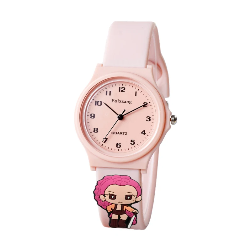 Jam Tangan Anak Perempuan Hunter Boys Girls Jam Tangan Kartun Anak-anak Lucu Minimalis Hadiah untuk Jam Anak Perempuan