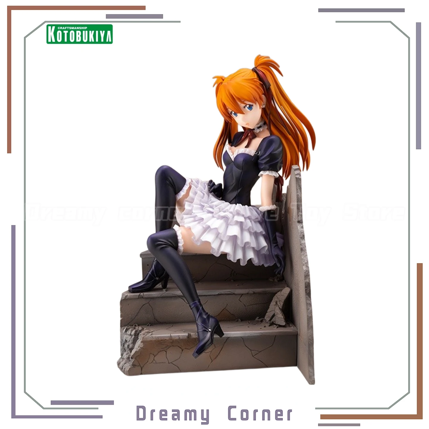 

【В наличии】Kotobukiya EVA FINAL Soryu Asuka Langley RE Gothic Lolita Ver 1/7 масштабная коллекция фигурок подарки