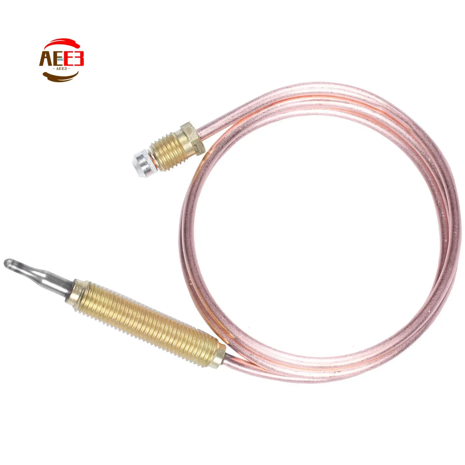 AEE3-M8X1 Head And Nuts Gas Fire Pit And Fireplace Universal Thermocouple 600Mm