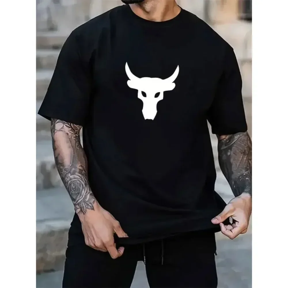 Summer New Models Men's T-Shirt High Quality Pure Cotton Men's Casual Sports T-Shirt for Men Oversize T-shirt Men Clothing