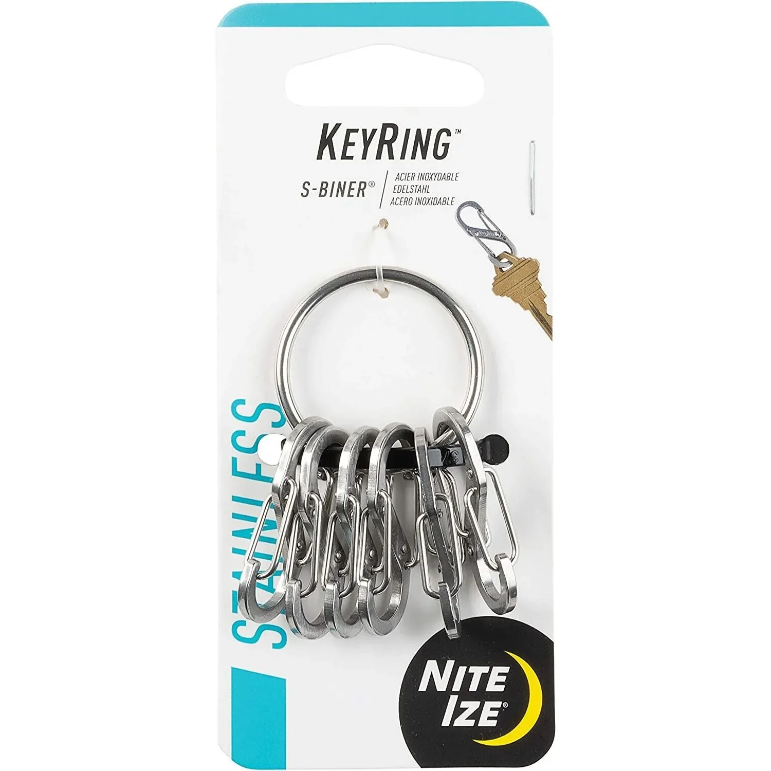 

KeyRing Locker S-Biner Plastic Aluminum