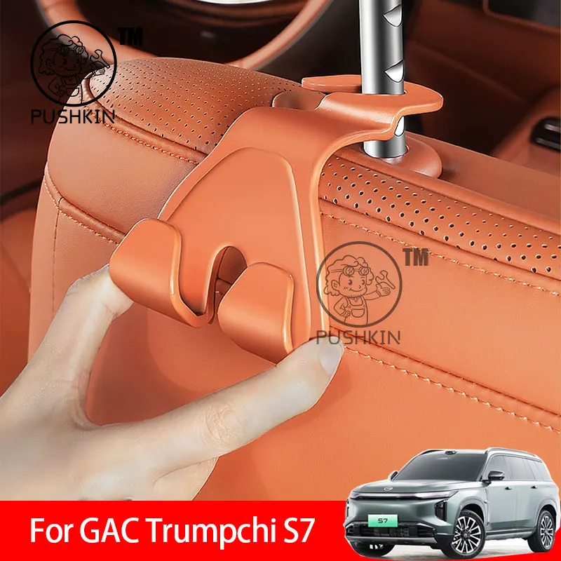

For GAC Trumpchi S7 2025 2026 Car Seat Back Hooks Rear Storage Organizer Interior Accessories