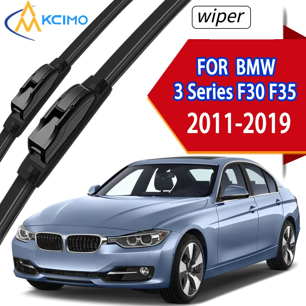 

Durable Rubber Wiper Blades For BMW 3 Series F30 F35 2011-2019 Front Windshield Car Parts