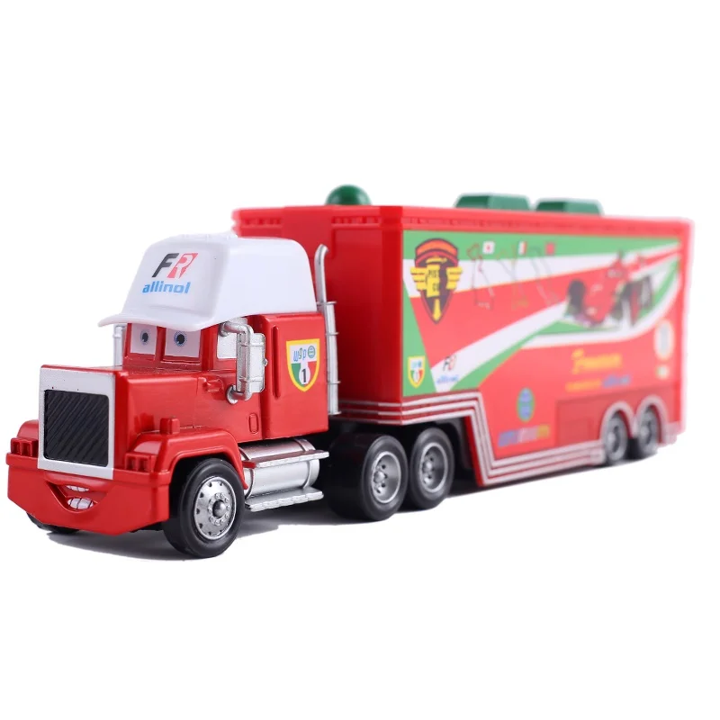 Disney Pixar Cars 3 Toys Car 1:55 Lightning Mcqueen Mack Uncle Truck Rescue Collection Alloy racing car model children toy gift