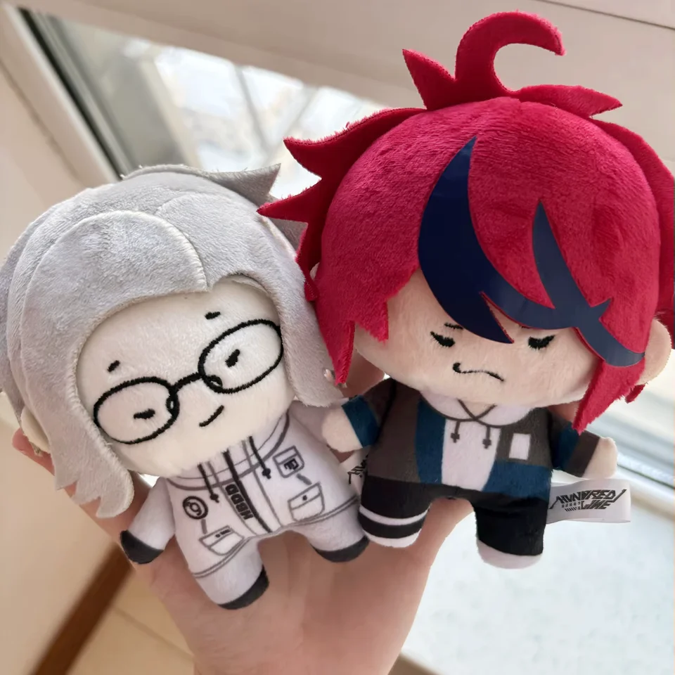 

Hundred Line Genuine Q Version Plush Keychain The Last Defense Academy Anime Character Stuffed Pendant 14cm Plush Toy