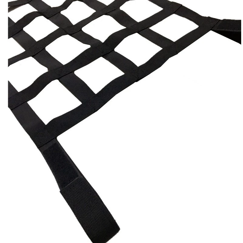 Wielofunkcyjna siatka ładunkowa z automatyczną siatką do przechowywania na dach samochodowy skrzynka ogonowa akcesoria netto dla Jeep Wrangler TJ JK 2018