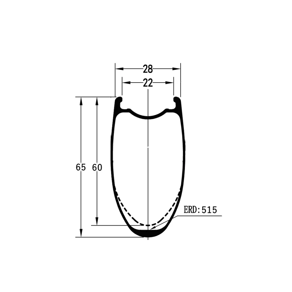 LIENGU SL 430g Wave 60mm 65mm Depth Carbon 700C Road Bicycle Rim 28mm Width Disc Brake Bike Wheel Tubeless Clincher 24 Holes