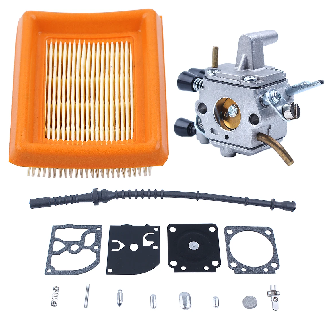 Vergaser Benzinfilter Reparatursatz für STIHL FS120 FS200 R FS020 FS202 TS200 FS250 R FS300 FS350 Trimmer Weedeater