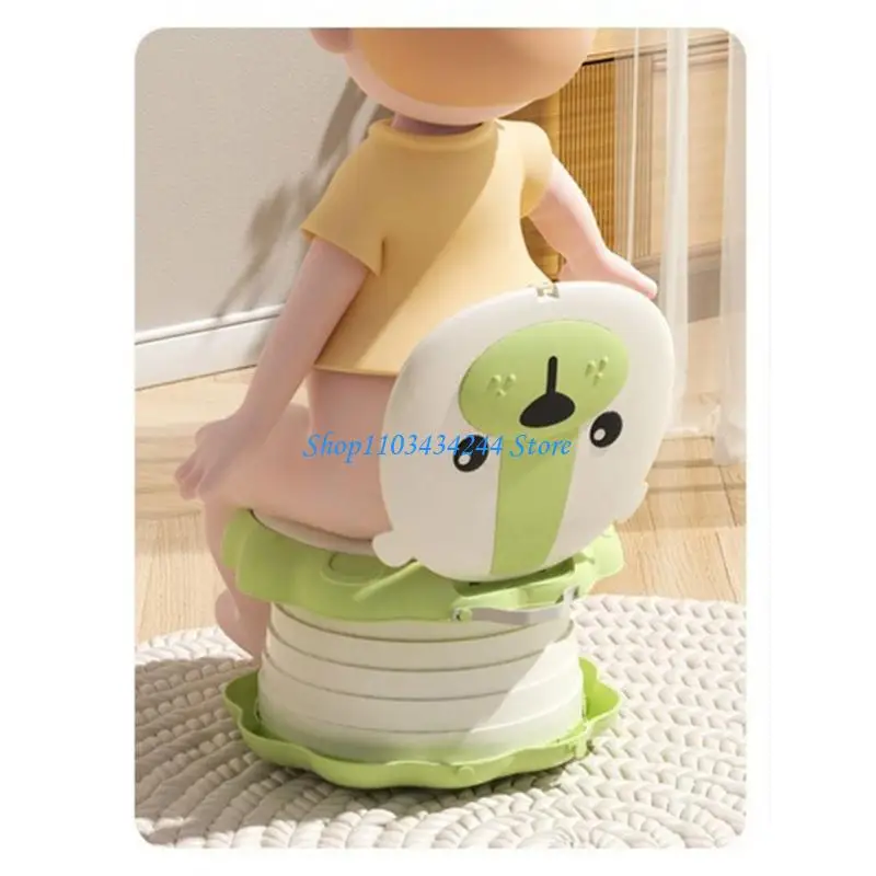 변기 훈련 좌석 어린이를위한 접이식 변기 의자 신생아 아기 어린이 여행 화장실 변기 캠핑카 트레일러 휴대용