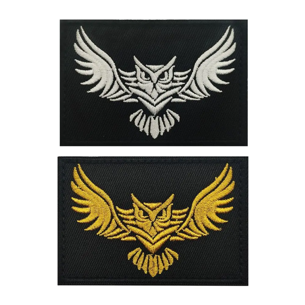 

Owl Wings Embroidery Patch Armband Badge Sticker Decal Applique Embellishment Military Groups Tactical Patches