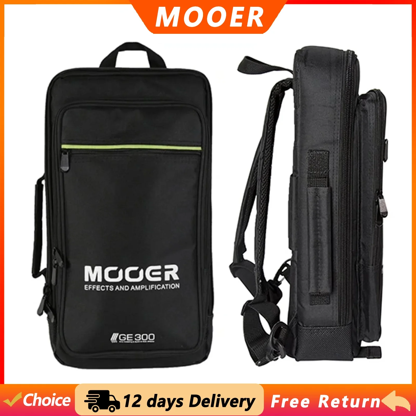 SC300 Guitar Effect Pedal Bag GE300 Pedal Bag Case Screen Protector Guitar Effect Pedal Accessories Soft Carry Case