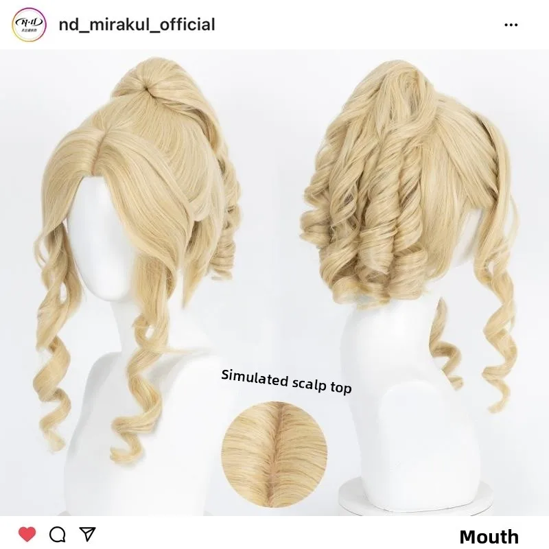 

No Trimming Required Alice in Dr Cosplay Wig Fifth Personali Sling Version Journat Dr Love Skin Fake Hair