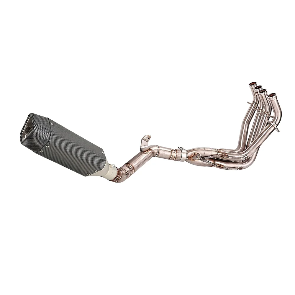 Für Kawasaki Z900 Ninja 900 2017-2025 Auspuffanlage Vorderrohr 51mm Schalldämpferendrohr Auspuffrohre Auspuffsysteme – Detail 13