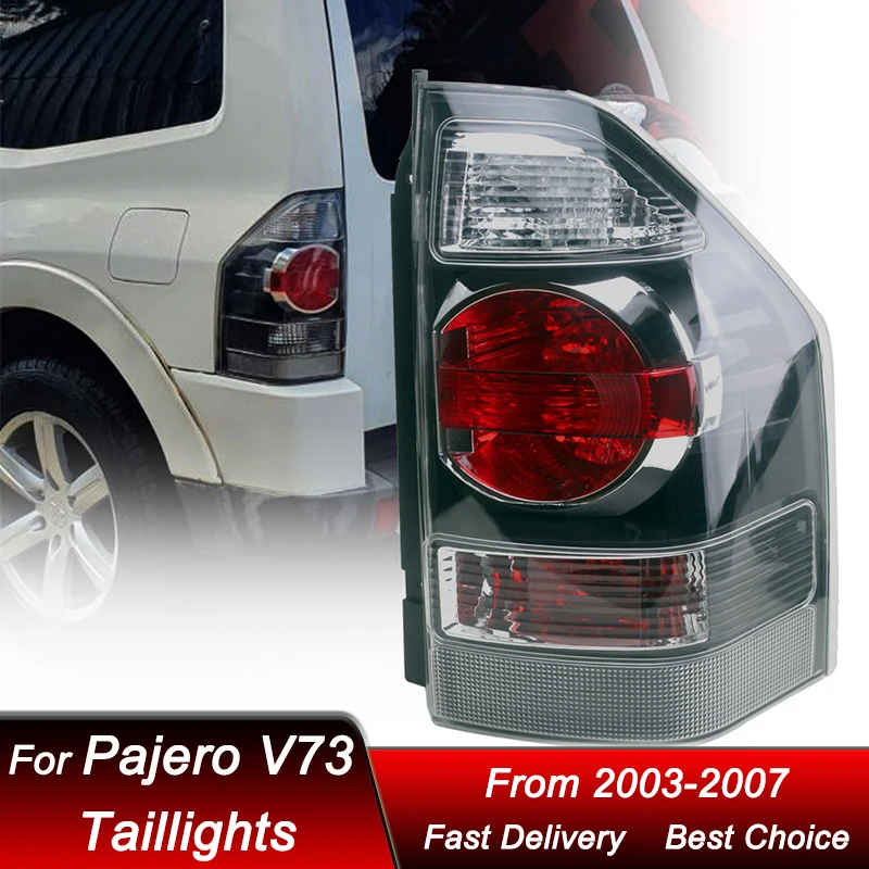 Hot Car Tail Lights For MITSUBISHI PAJERO V73 V77 03-07 8330A599 8330A600 Tail Lamp Dynamic Turn Signal Light Tail Lamp Assembly