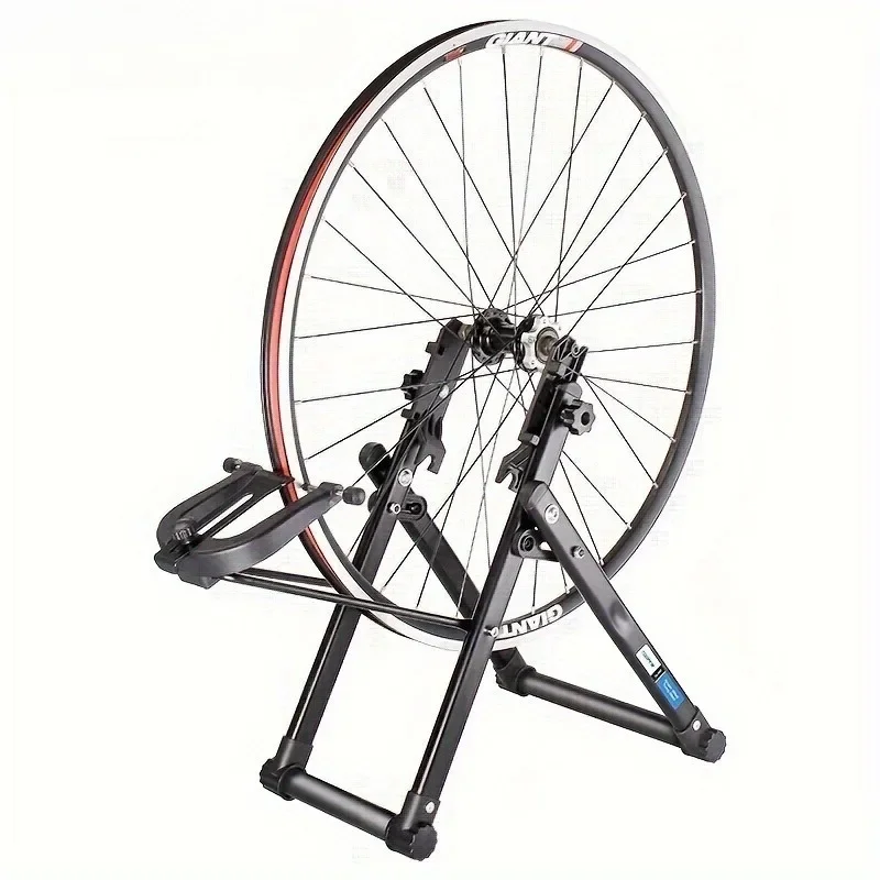 Wheel Truing Stand Tire Bicycle Wheel Maintenance Holder Foldable Home Mechanic Tire Truing Stand Professional Maintenance Tool