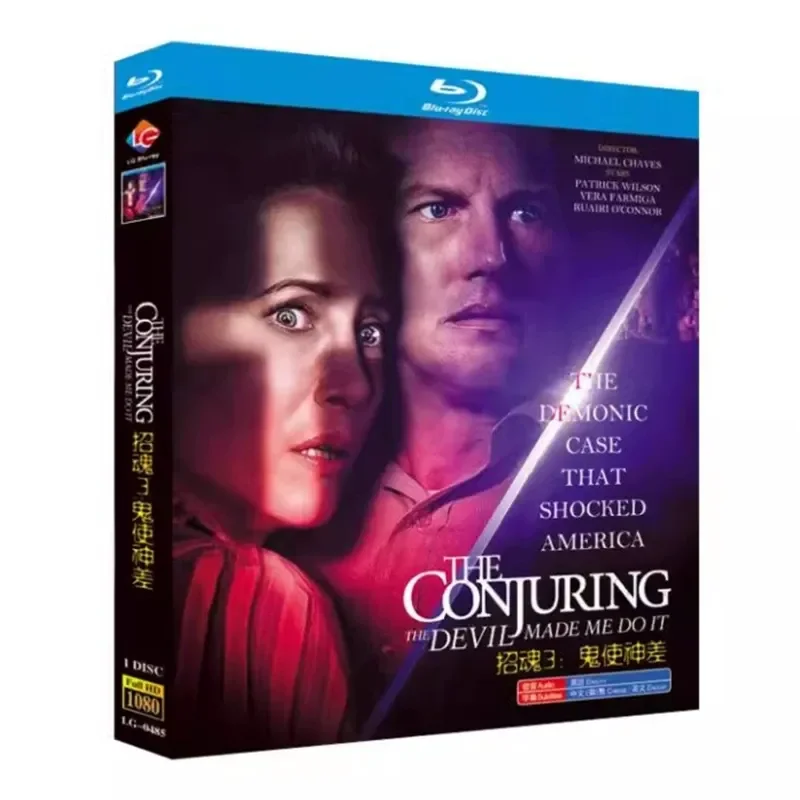 Blu-ray Ultra High Definition Movies The Conjuring 3 Ghosts BD Disc Box