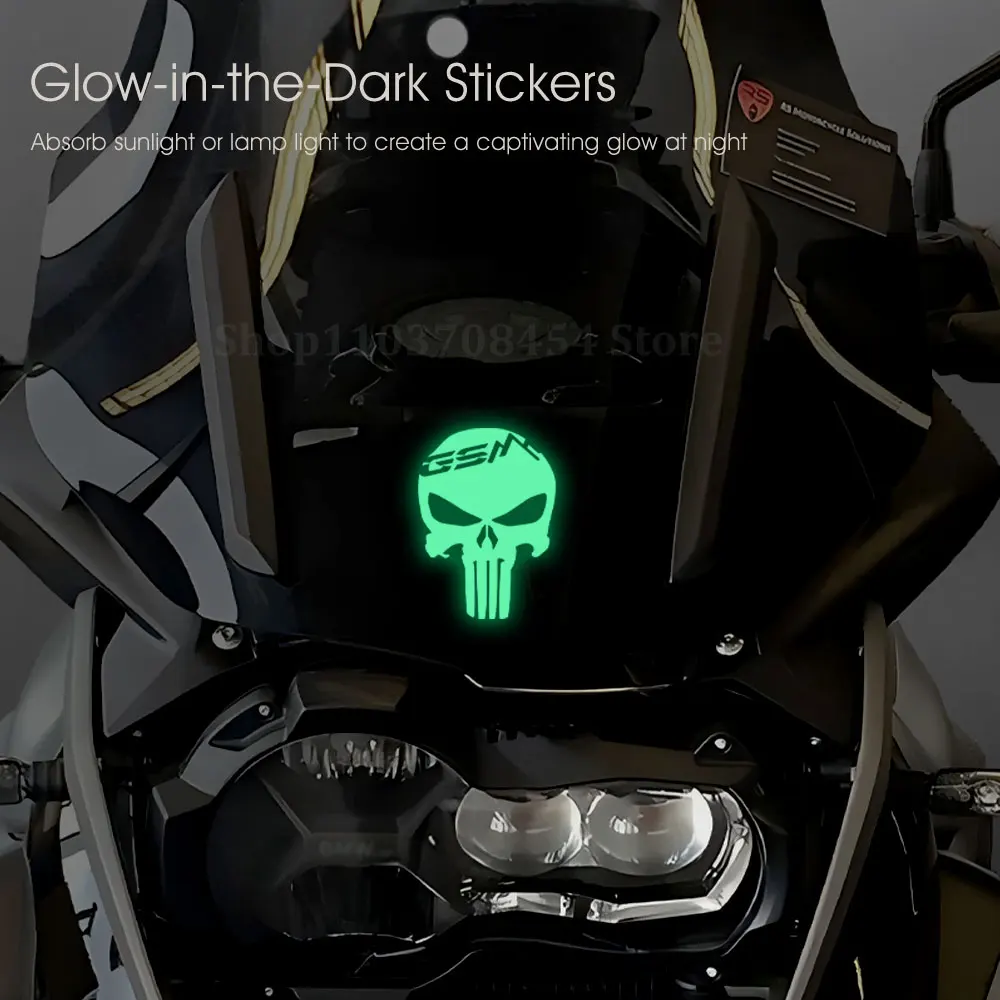 Motorrad-Leuchtaufkleber, wasserfester Aufkleber für BMW R1200GS Adventure-Zubehör, R1150GS R1250GS GS1200 R 1150 1200 1250 GS ADV
