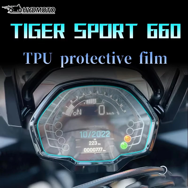 

For Triumph Trident Tiger Sport 660 For Tiger 660 Sport 660 2022 Motorcycle Anti Scratch Dashboard Protection Instrument Film
