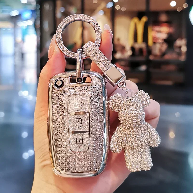 

Suitable For Beijing Hyundai Avante Keycase Ix35 Sonata Veloster Borrego Rohens Coupe Keycover Keyshell Keychain