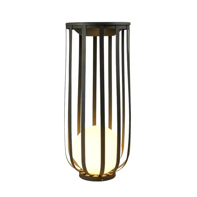 Waterproof IP65 Light Emitting Diode Lawn Light with Iron Garden Decorative Floor Flower Stand for Community Park Landscape