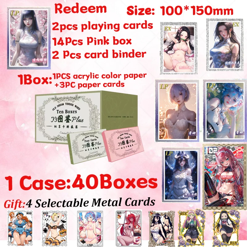 

2024 Newest Y3 Set 2 Waifu Cards Goddess Story Collection Card Swimsuit Bikini Booster Box Habbies Gift