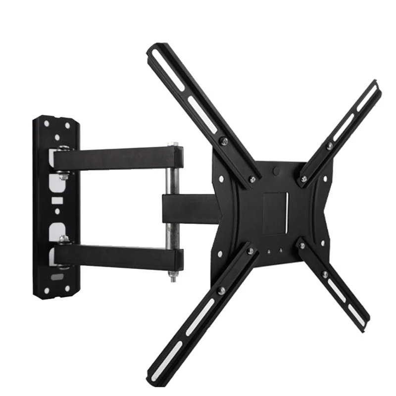 RISE-Full Motion Wall Mount TV Bracket For 26Inch-55Inch LCD LED Screen Universal TV Support Load Up To 30Kg 400X400mm