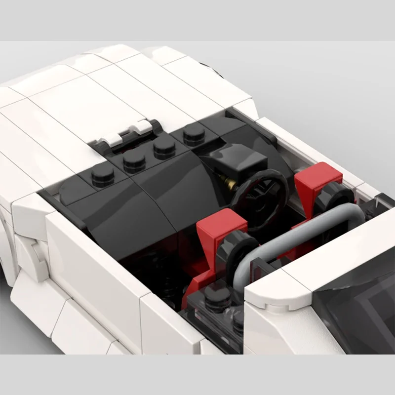 Dynamische S14 Geschwindigkeit abgestimmt Rennwagen Ziegel Bolzen modifizierte Supercar Sportwagen Blöcke benutzerdefinierte Gebäude Moc einzigartige Klokki