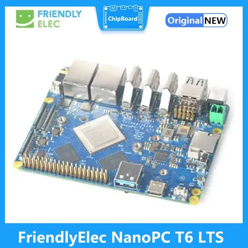 FriendlyElec NanoPC T6 LTS Dev board Rockchip RK3588 Demo Board Cortex A76 6TOPs 16GB 256GB dual 2.5G port HDMI IN NVME - Image 4