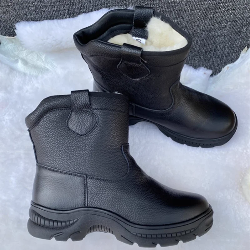 

Russian Extreme Cold Snow Boots for Men -40 ° C Cold Proof Waterproof Anti Slip Thick Boots