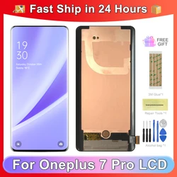 For  1+7 Pro 6.67''For OnePlus 7 Pro GM1911 GM1913 GM1910 LCD Display Touch Screen Digitizer Assembly Replacement